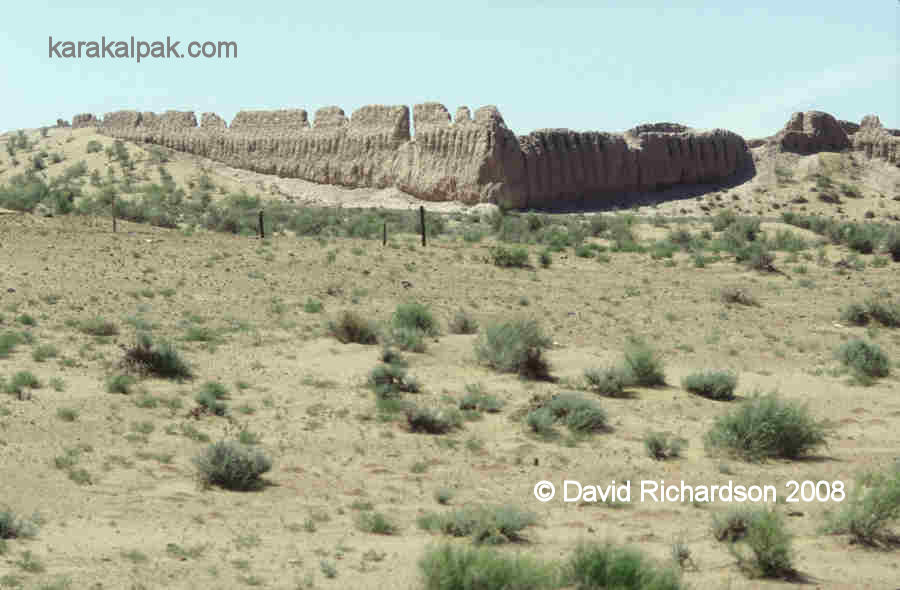 Eastern corner of Janbas Qala