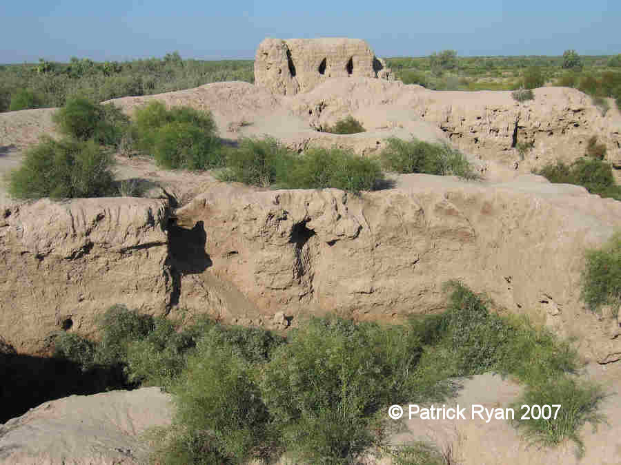 The remains of Qoy Qirilg'an Qala