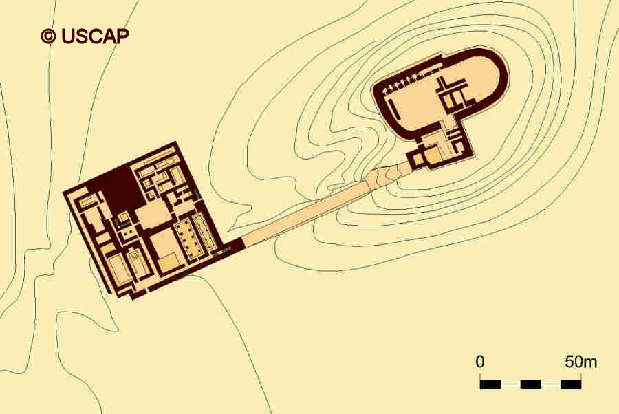 Plan of Ayaz Qala 2