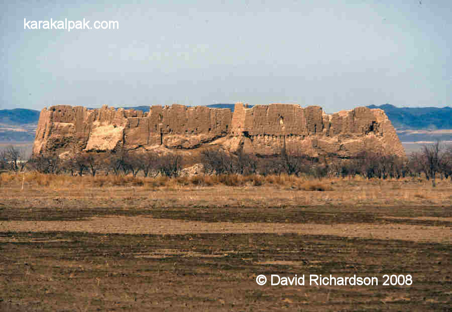 Qizil Qala from the south