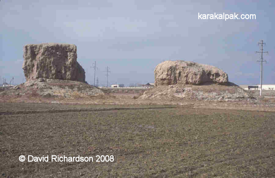 Ruins of the walls of Kath