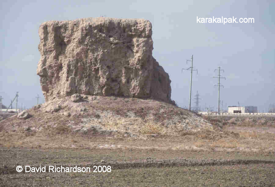 Ruins of the walls of Kath