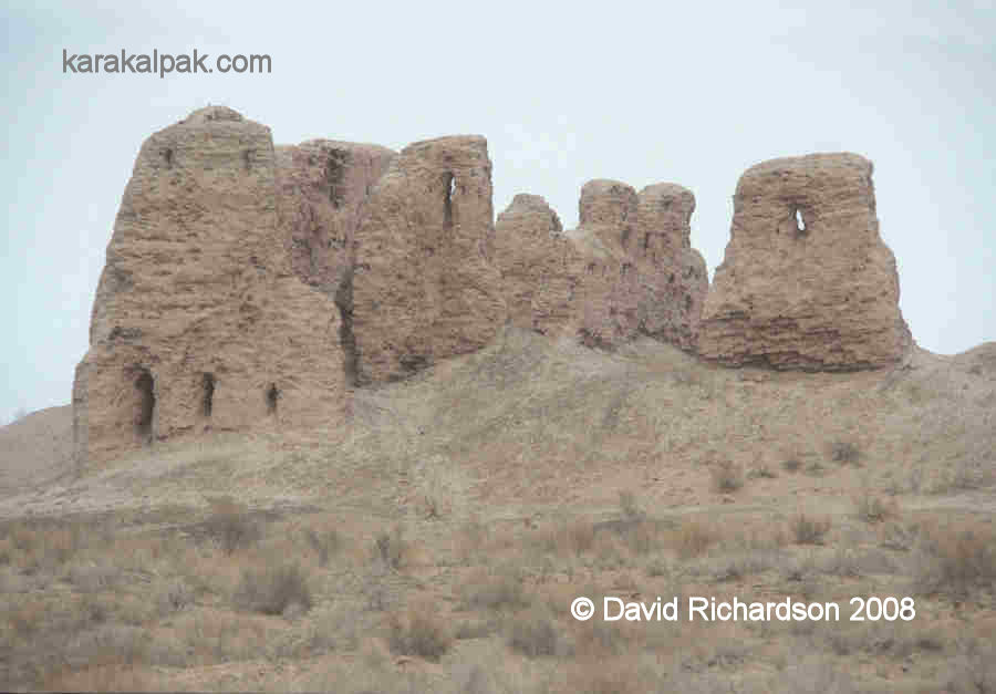 Corner tower of Big Qirq Qiz Qala
