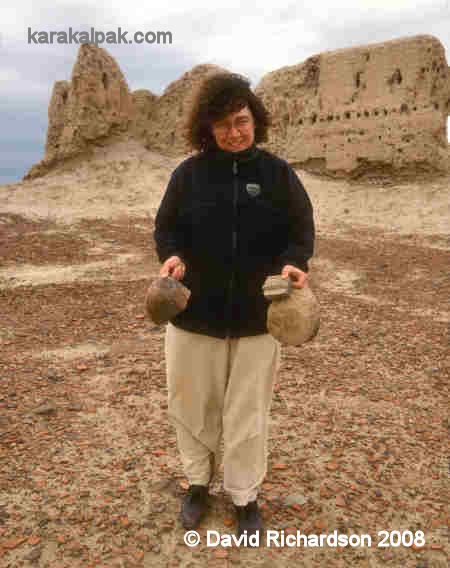 Ceramic finds in Big Qirq Qiz Qala