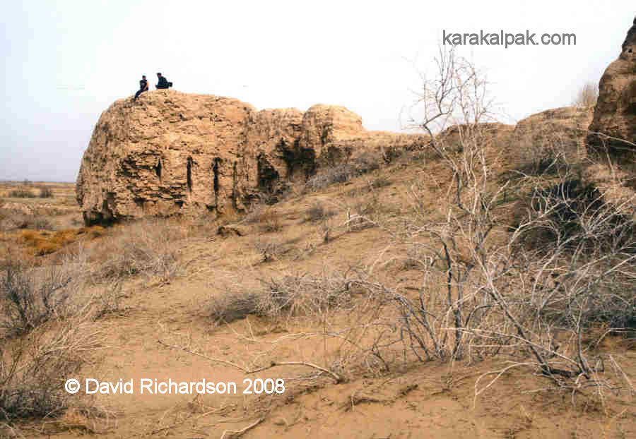 Corner tower at Angka Qala