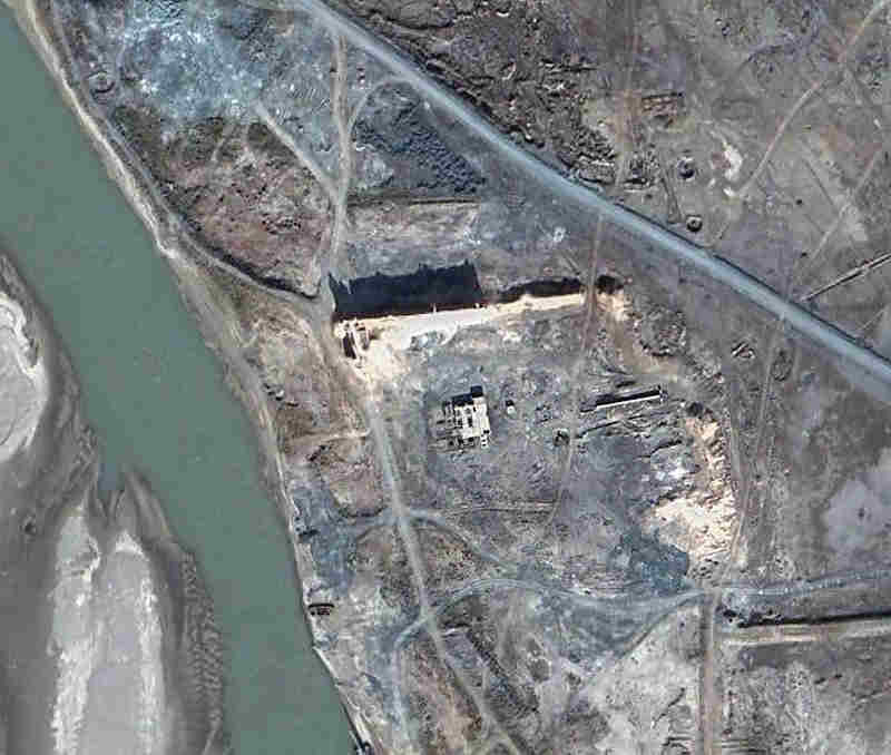 Satellite view of Gyaur Qala