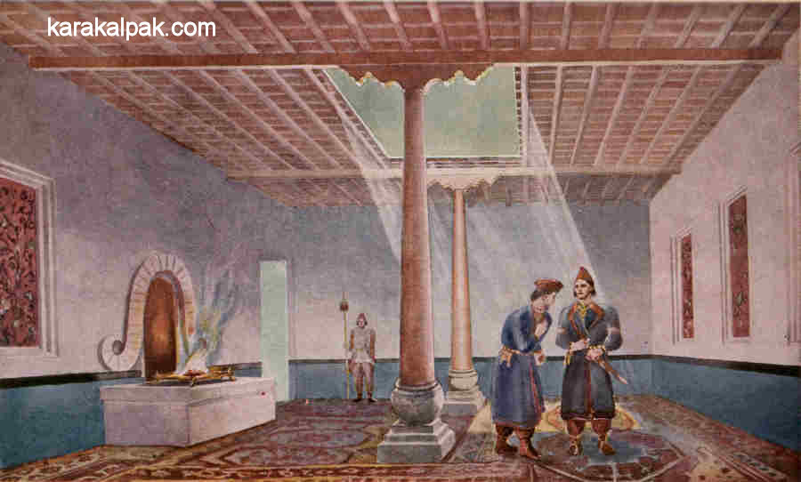 Reconstruction of the guest hall