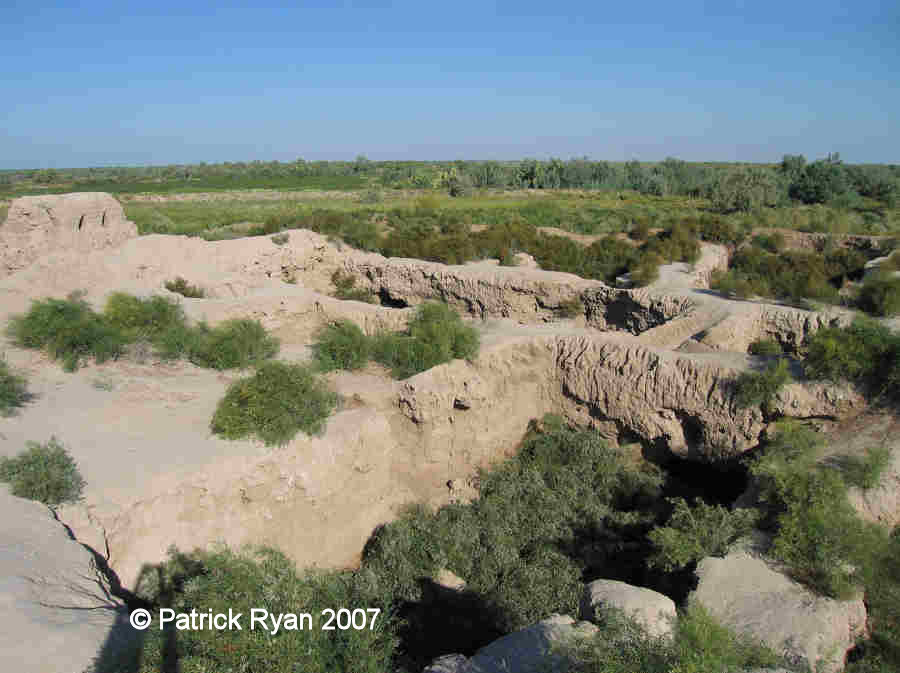 The remains of Qoy Qirilg'an Qala