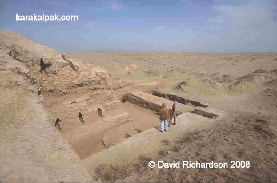 Eastern corner tower