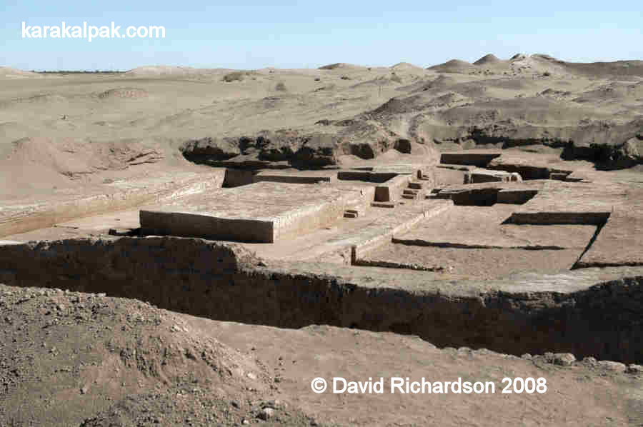 Temple-palace excavations