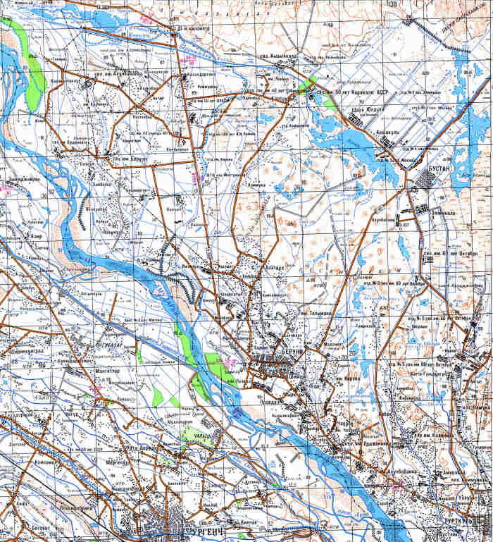 Soviet Military Map