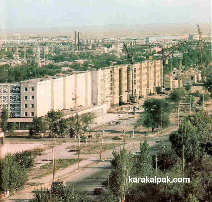 Apartment blocks in No'kis