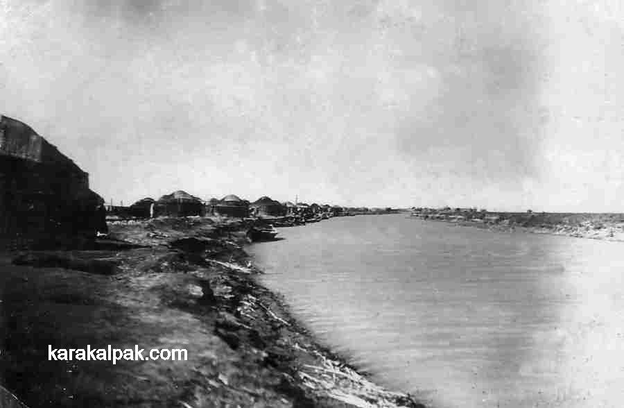 Karakalpak awil at Qazaqdarya