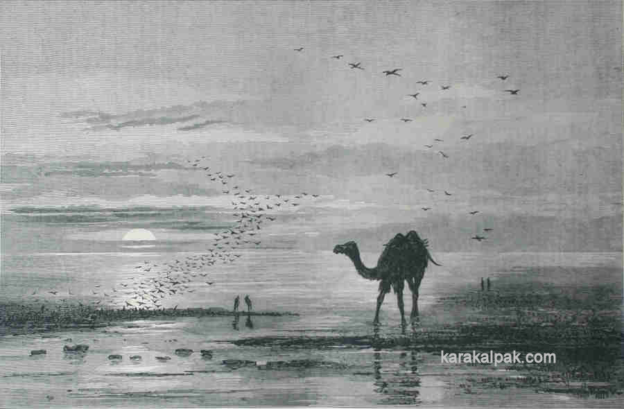 The Aral Sea in the 1870s