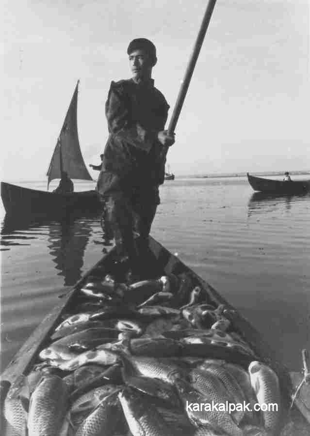 Karakalpak fisherman