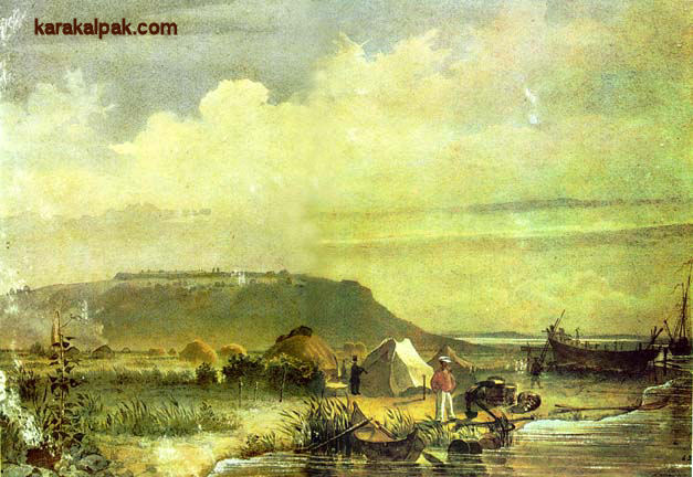 The Aral Sea in 1848