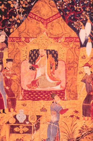 Temujin proclaimed Chinggis Khan in his ger