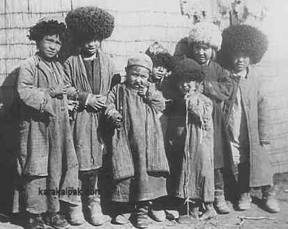 Karakalpak children in the 1920's