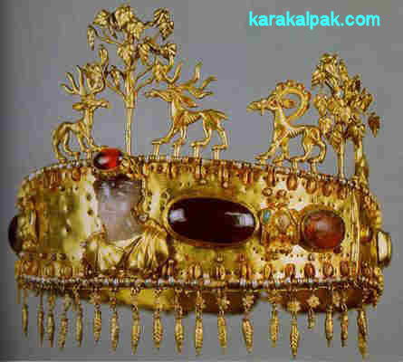 Sarmatian gold diadem