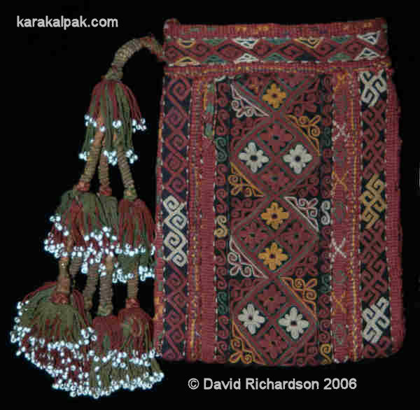 Karakalpak chain-stitch shayqalta