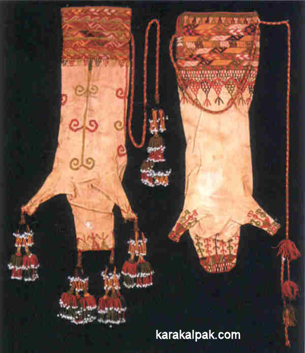 Small Khivan goat-skin bags