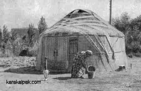 Pre-1960 Karakalpak yurt
