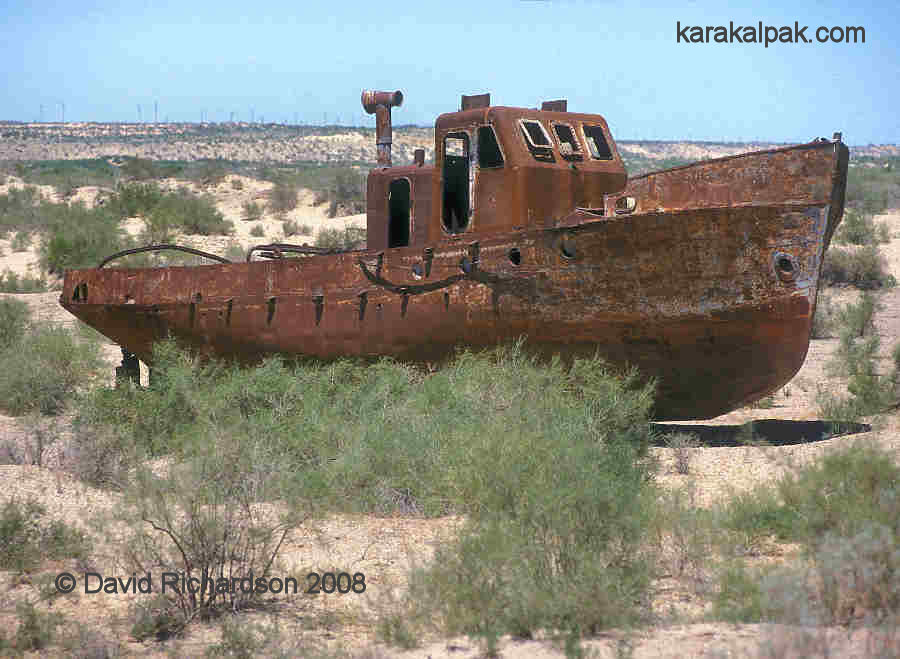 The ship's graveyard at Moynaq