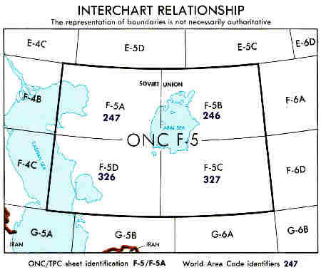 Aeronautical chart coverage