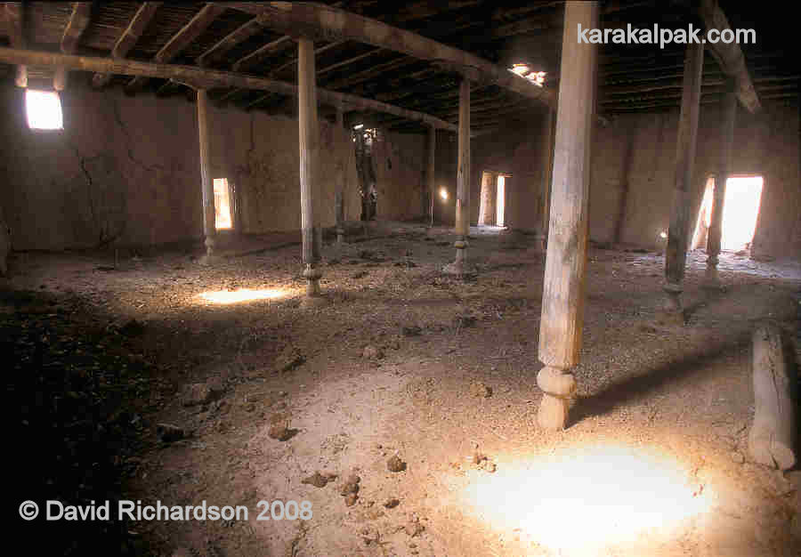 Interior of the mosque