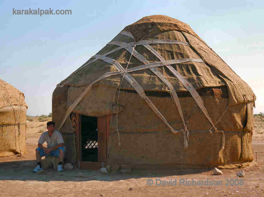 Yurt at Ayaz qala