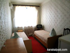 Bedroom at the Darbent Motel