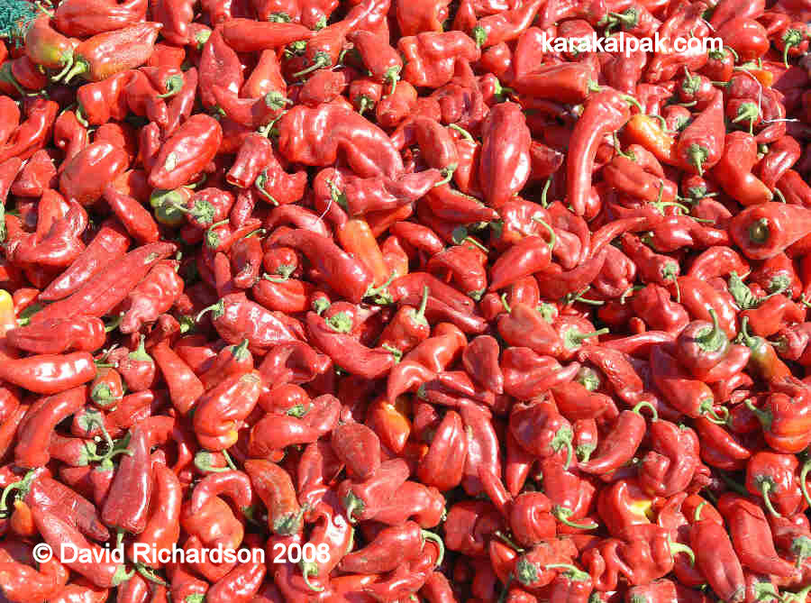 Red chillies