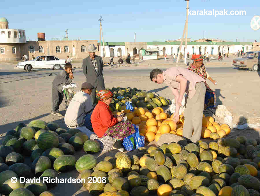 Buying melons