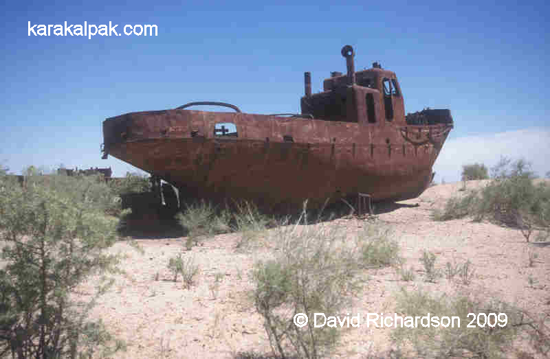 Ship's graveyard at Moynaq