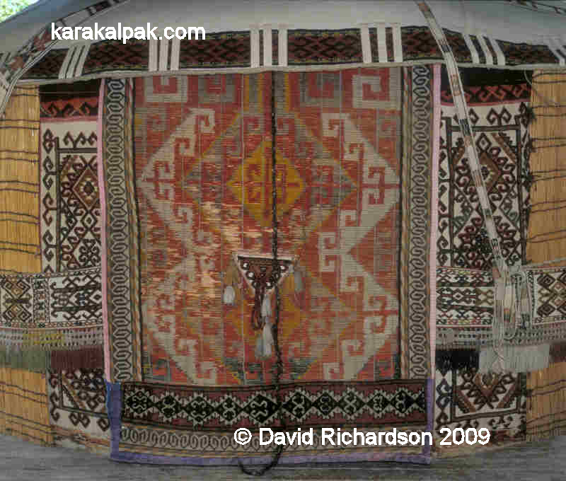 Karakalpak shiy door screen